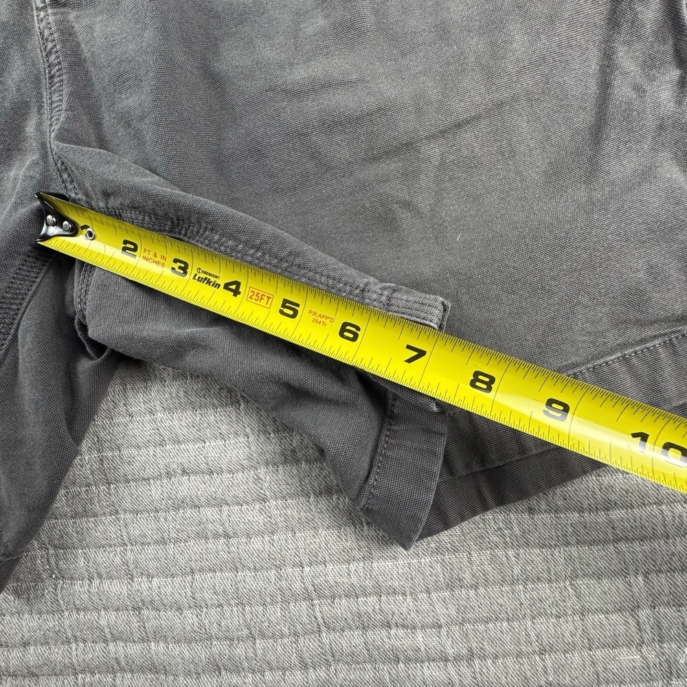 Bearbottom Stretchy Canvas Short Men XXL Gray 7" Pockets Cotton Performance Hike - Picture 3 of 7